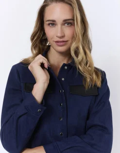 Blouson court uni MARINE Femme