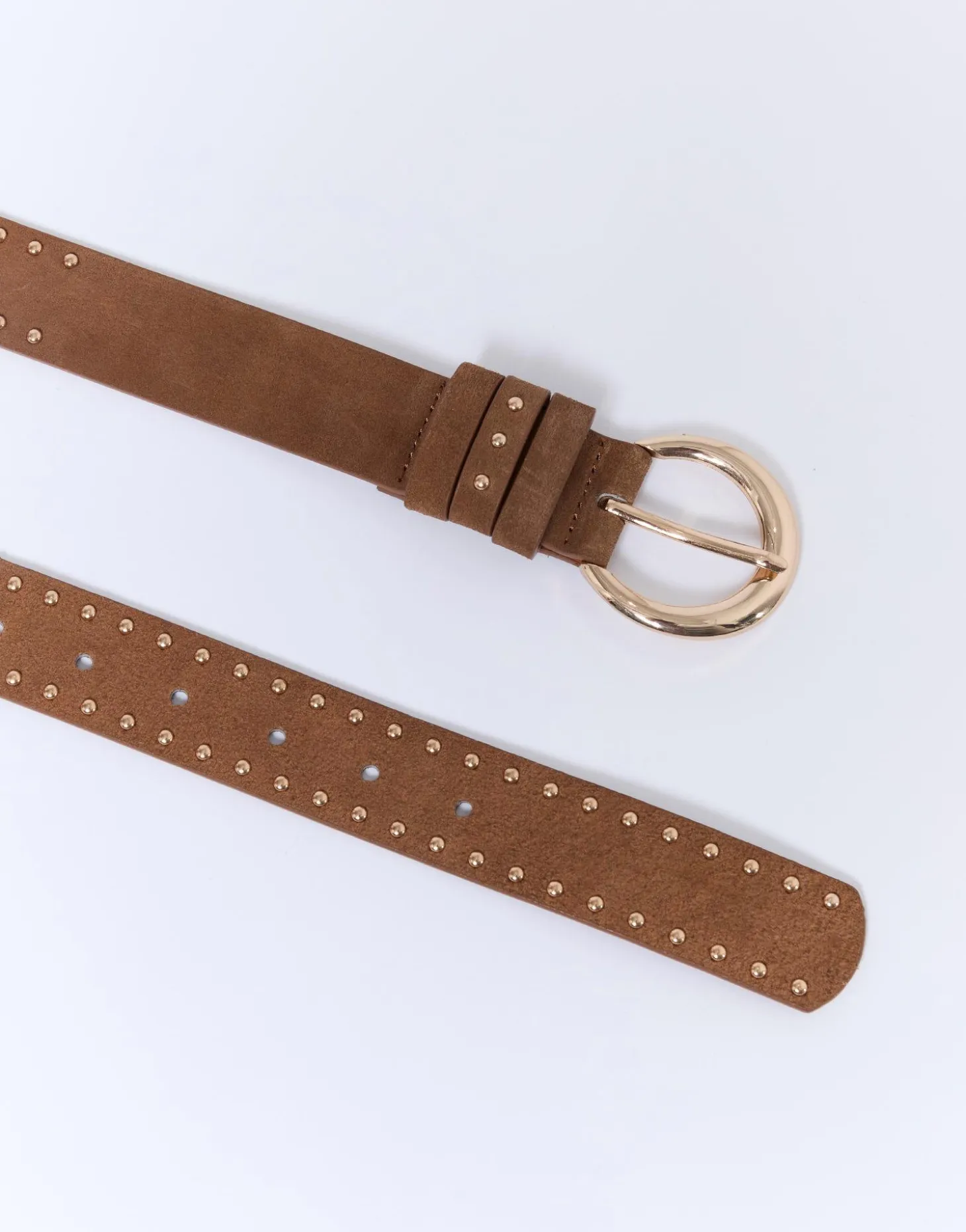 Ceinture moyenne 3-5 cm unie CAMEL Femme