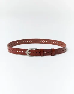 Ceinture moyenne 3-5 cm unie CAMEL Femme