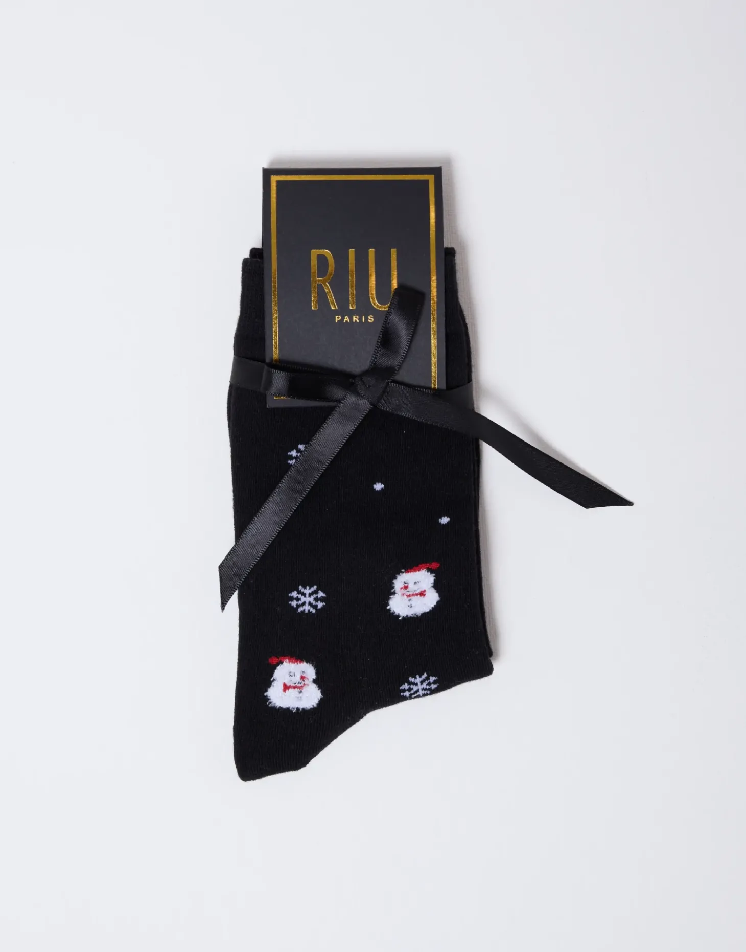 Chaussettes unies NOIR Femme