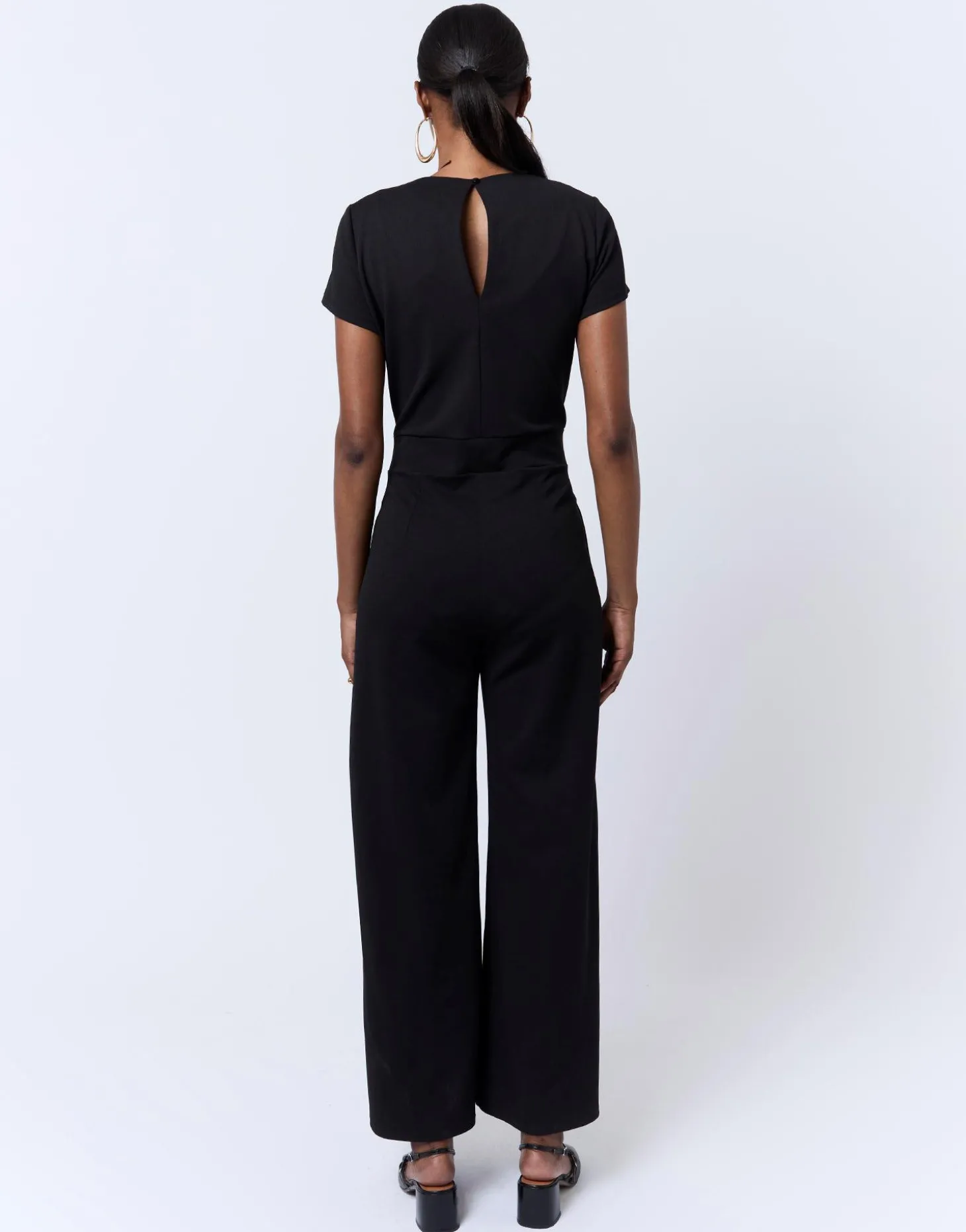 Combinaison longue unie NOIR