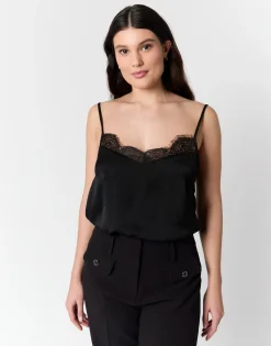 Débardeur uni NOIR Femme
