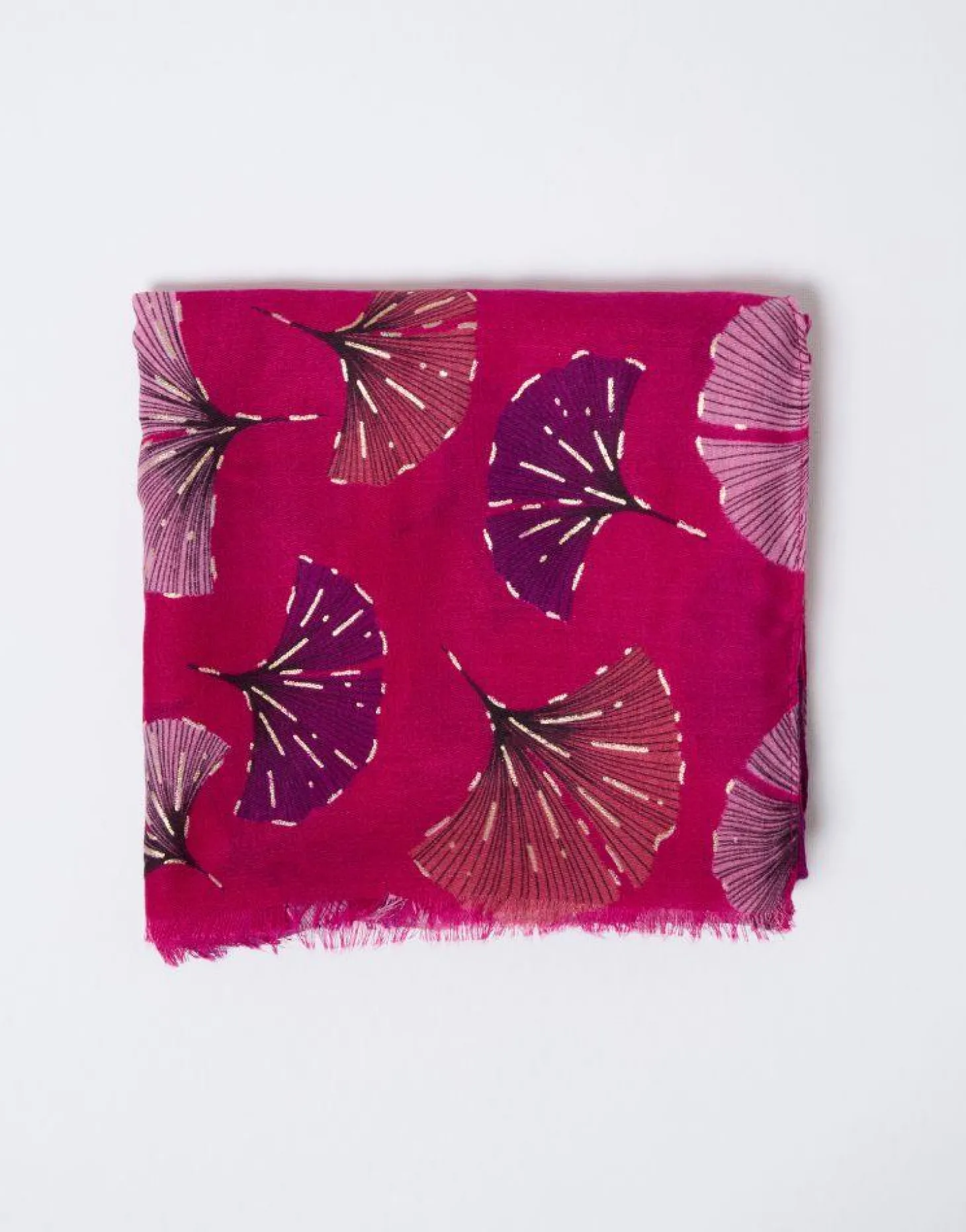 Foulard imprimé FUCHSIA Femme
