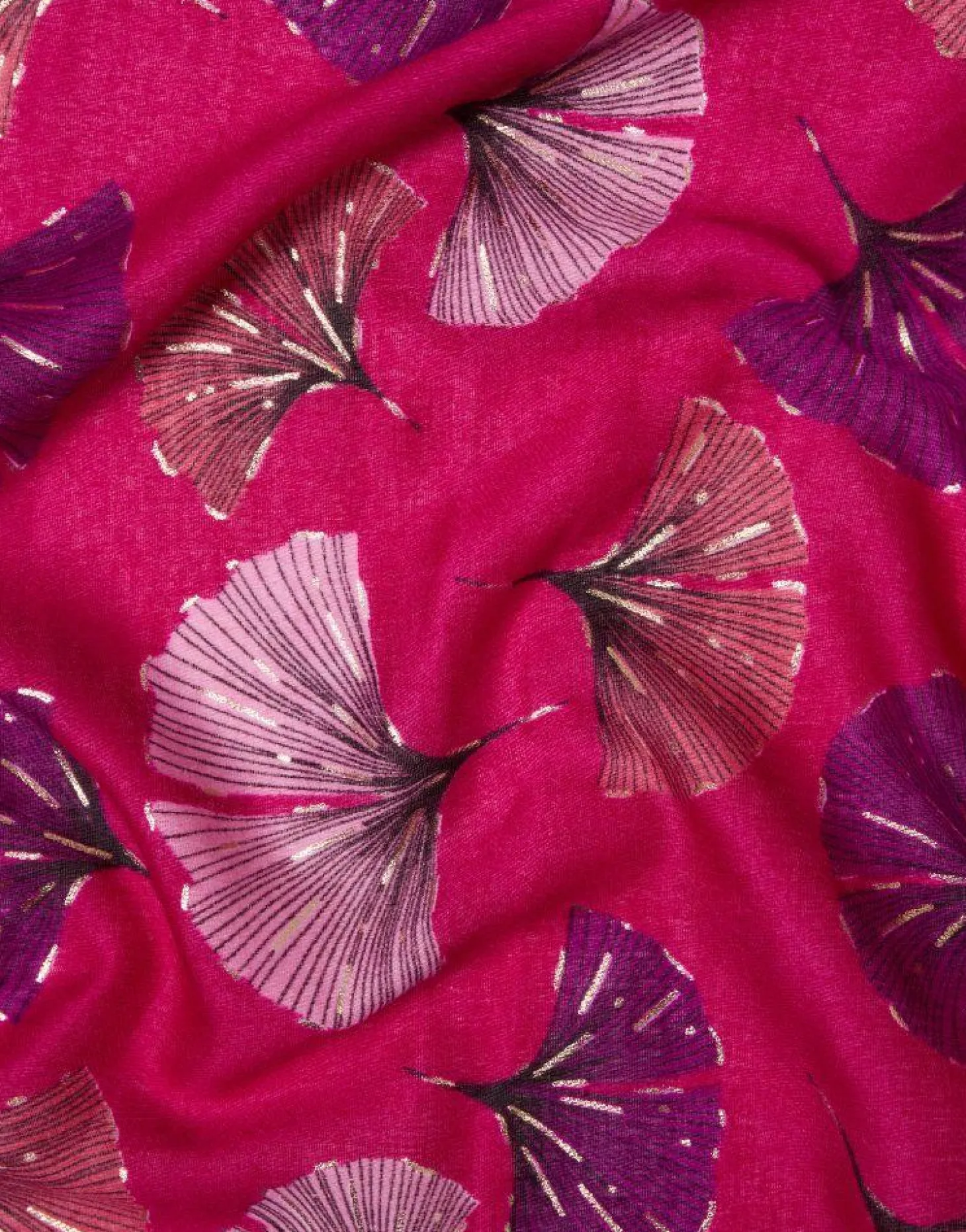Foulard imprimé FUCHSIA Femme