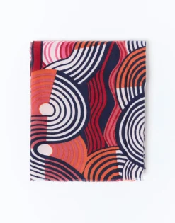 Foulard imprimé graphique MARINE Femme