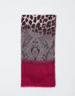Foulard imprimé ROUGE Femme