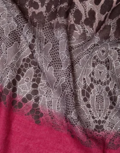 Foulard imprimé ROUGE Femme