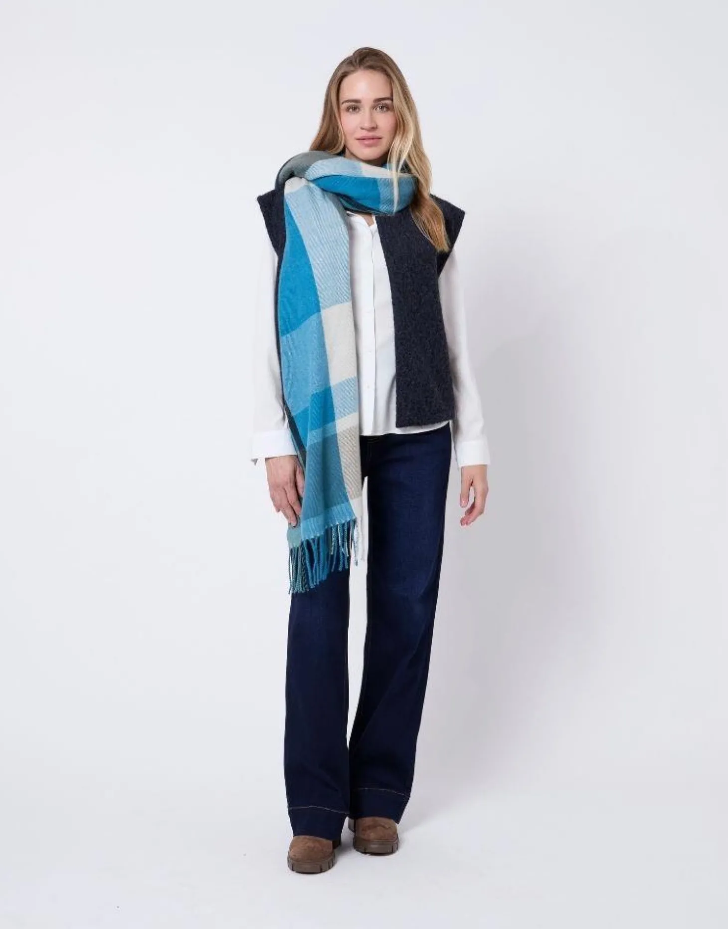 Gilet uni MARINE Femme