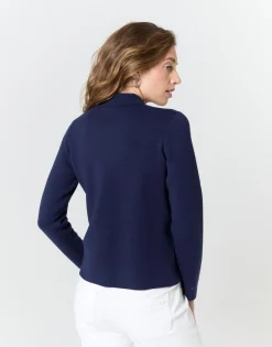 Gilet uni MARINE Femme