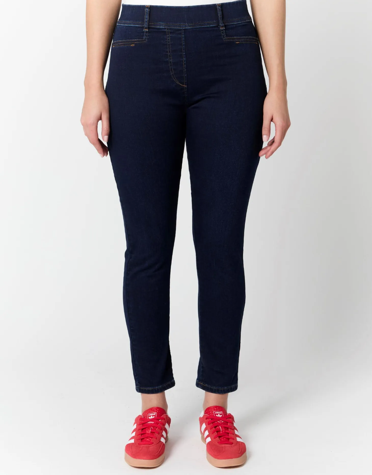 Jean 7/8 slim MARINE Femme