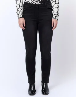 Jean 7/8 slim NOIR Femme