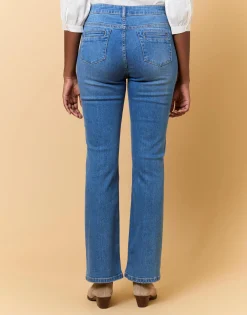 Jean long bootcut BLEU CLAIR Femme