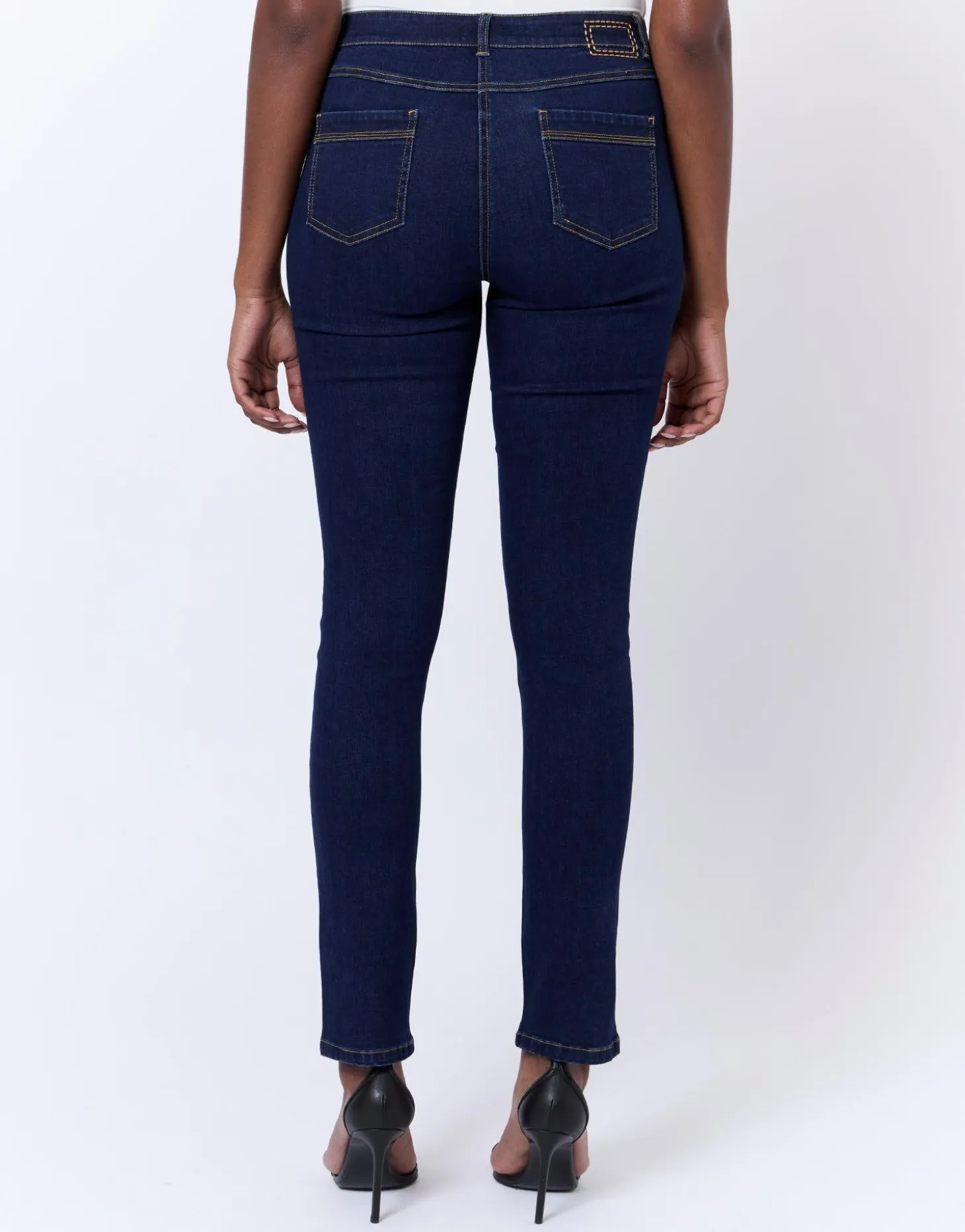 Jean long MARINE Femme