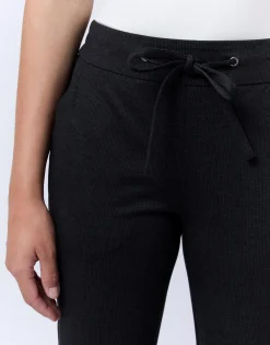 Joggpant 7/8 fuselé pied de puce ANTHRACITE Femme