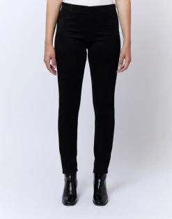 Legging 7/8 uni NOIR Femme