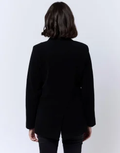Manteau uni NOIR Femme