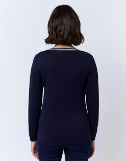 Pull fin uni MARINE Femme