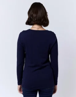 Pull fin uni MARINE Femme