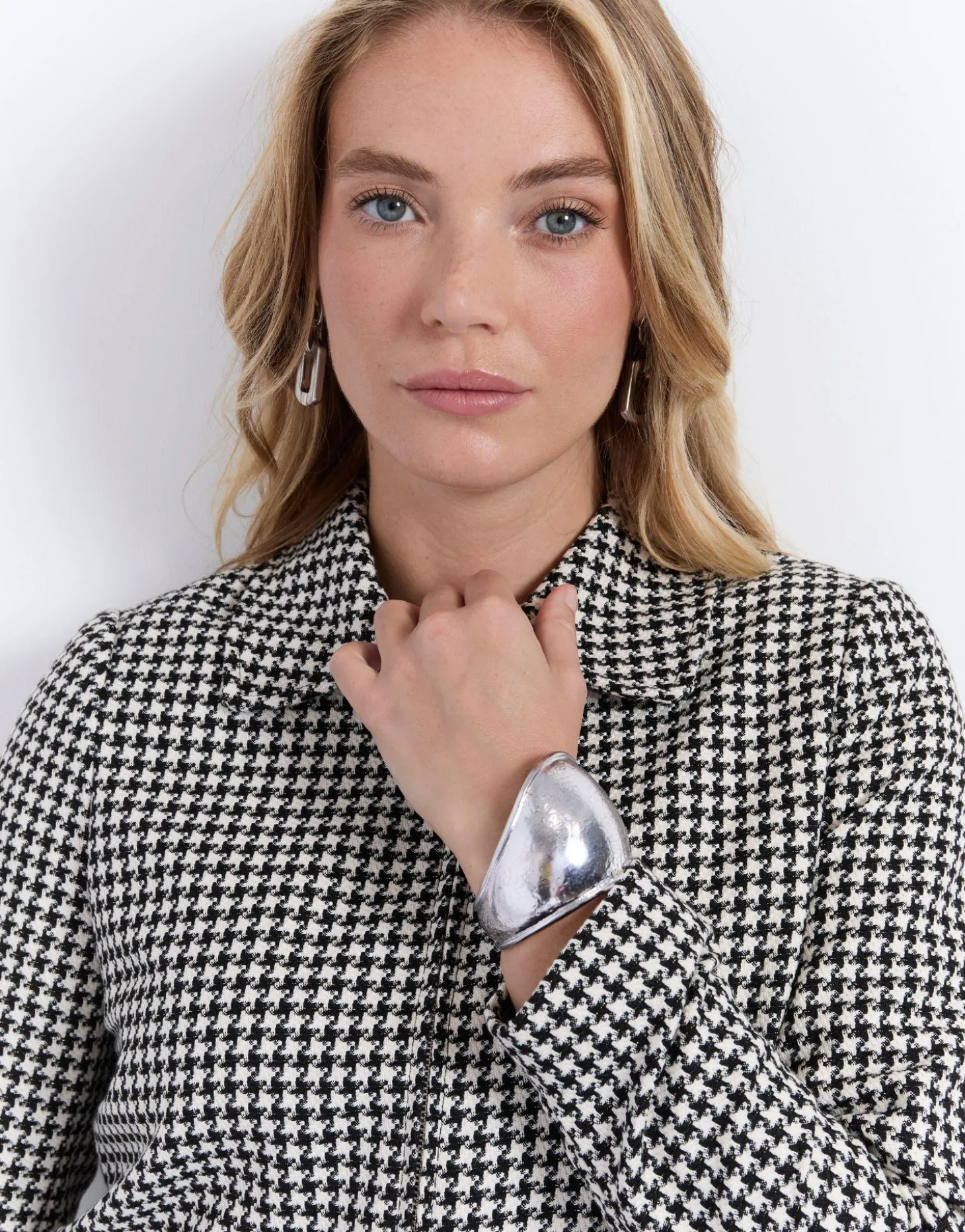 Veste courte jacquard NOIR Femme