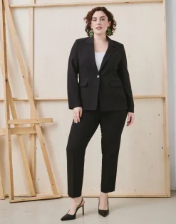 Veste courte unie NOIR Femme